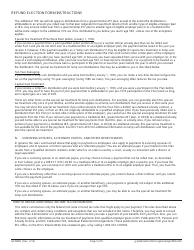 Form GEN008 Refund Election (Pers Tier I, II, Iii/Trs Tier I, II) - Alaska, Page 7