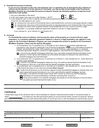 Form JD-CV-108 Foreclosure Mediation Certificate - Connecticut, Page 2