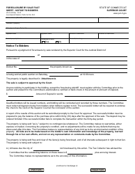 Document preview: Form JD-CV-80 Foreclosure by Sale, Fact Sheet - Notice to Bidders - Connecticut
