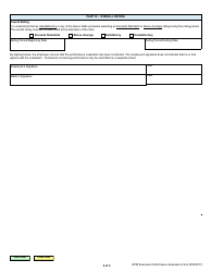 Executive/Director/Deputy Director Performance Evaluation Form - Arkansas, Page 2