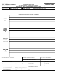 Form STD.645 Employee Suggestion - California, Page 2