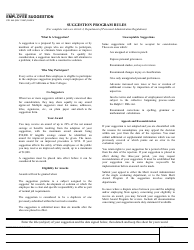 Form STD.645 Employee Suggestion - California, Page 4