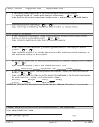 Form CALHR754 Certification of Health Care Provider for Employee&#039;s Serious Health Condition - California, Page 2
