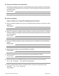 Form 07-6124 Commercial Fishermen&#039;s Fund Compelling Reasons Questionnaire - Alaska, Page 2
