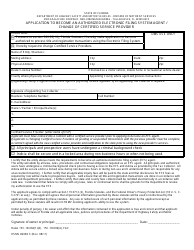 Document preview: Form HSMV82083 S Application to Become an Authorized Electronic Filing System Agent / Change of Certified Service Provider - Florida