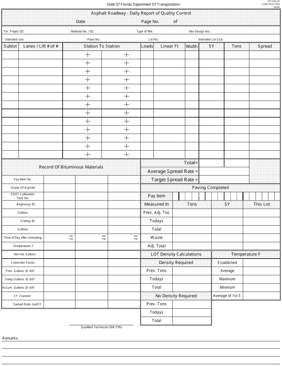 Form 675-030-20 - Fill Out, Sign Online and Download Printable PDF ...