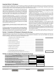 Form JD-CV-3 Wage Execution Proceedings - Application, Order, Execution - Connecticut, Page 2