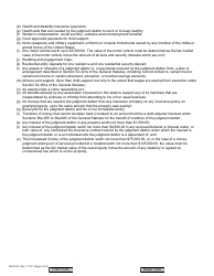 Form JD-CV-23 Post Judgment Remedies Interrogatories - Connecticut, Page 2