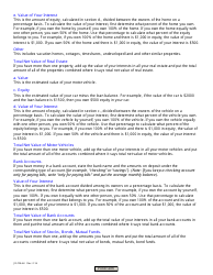 Instructions for Form JD-FM-6-SHORT Financial Affidavit - Connecticut, Page 4
