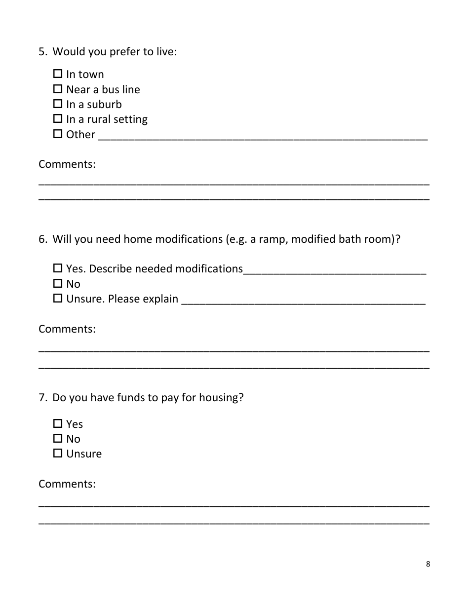 Plan for Community Living Guide - Colorado, Page 10