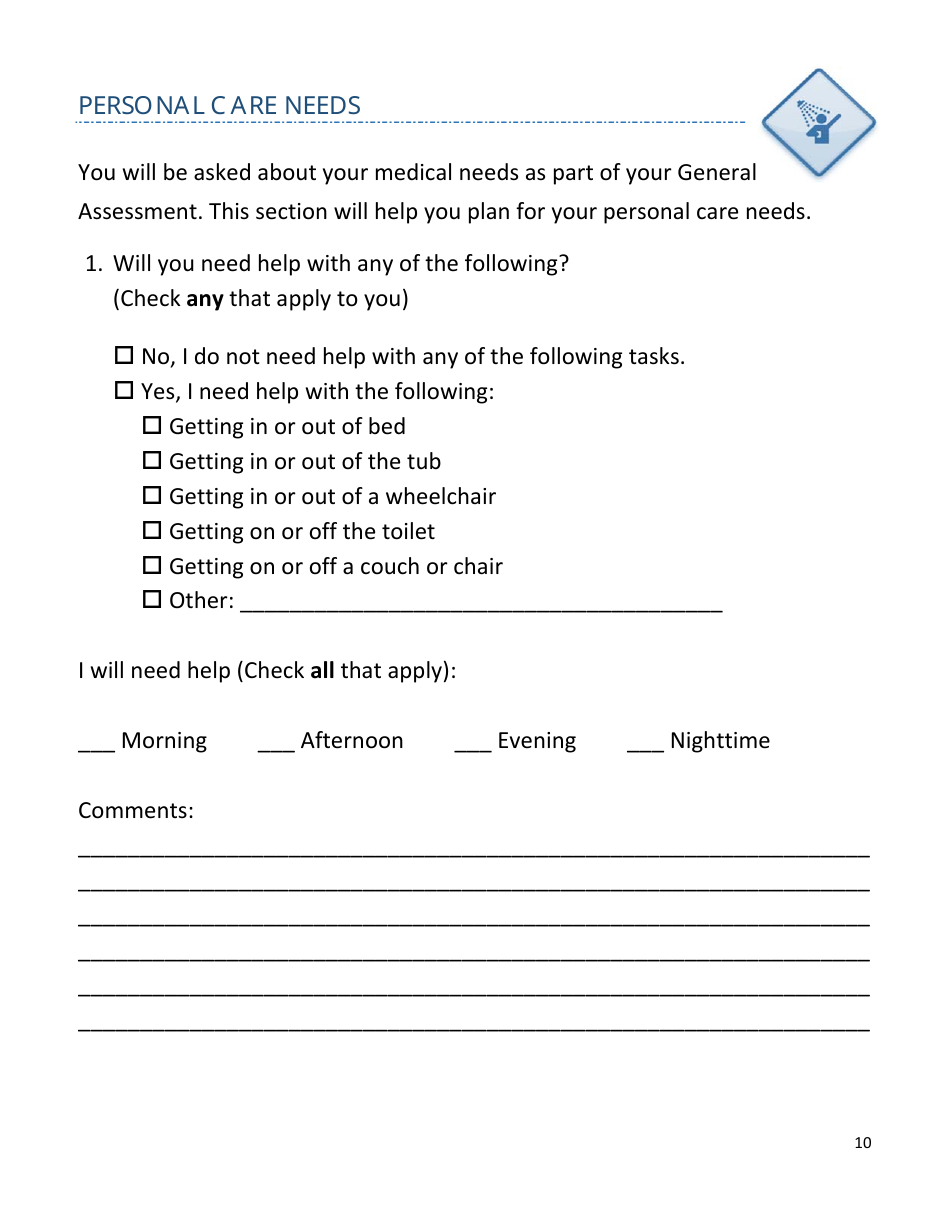 Plan for Community Living Guide - Colorado, Page 12