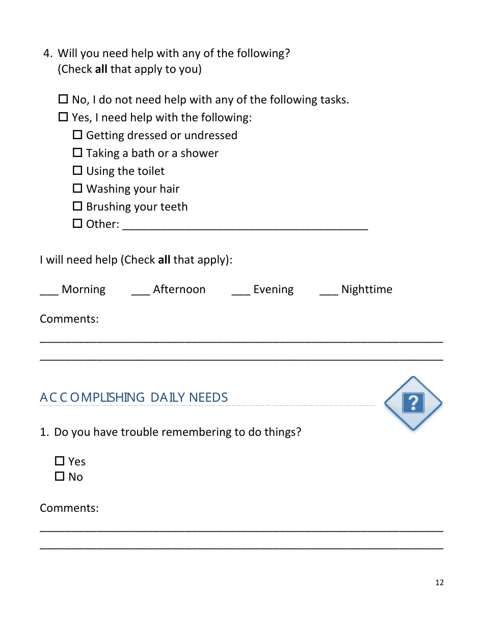 Plan for Community Living Guide - Colorado, Page 14