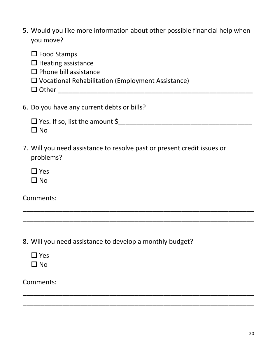 Plan for Community Living Guide - Colorado, Page 22