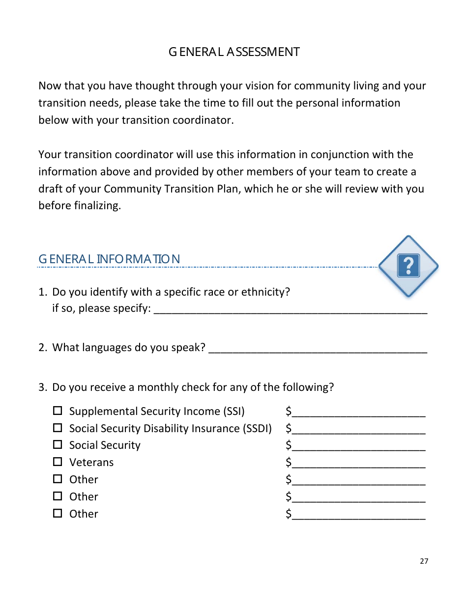 Plan for Community Living Guide - Colorado, Page 29