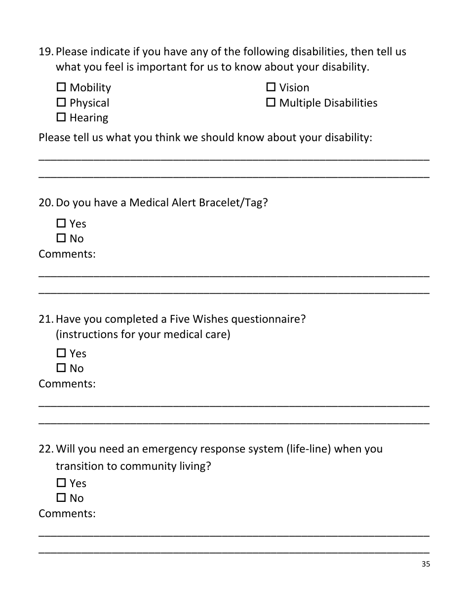 Plan for Community Living Guide - Colorado, Page 37