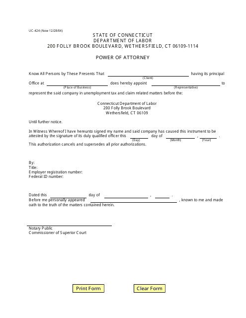 Form UC-424  Printable Pdf