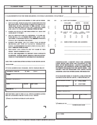 Form DWS-ARK-502 RB Weekly Claim Form for Unemployment Benefits - Arkansas