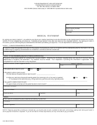 Form UIB-188 &quot;Medical Statement&quot; - Colorado