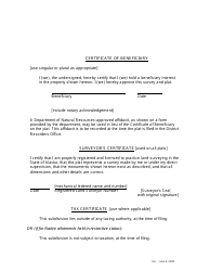Plat Approval Certificates and Legend - Alaska, Page 3