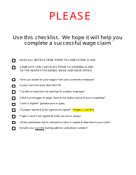 Wage Claim - Alaska, Page 2