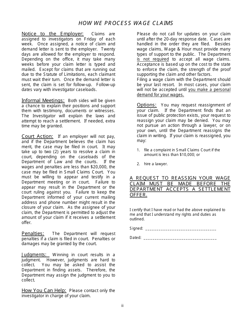 Wage Claim - Alaska, Page 4