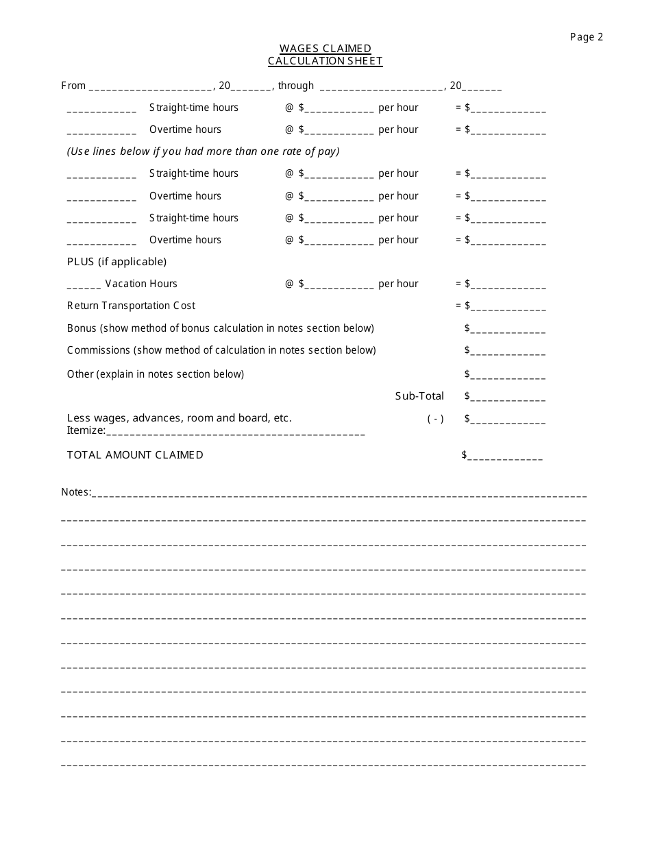 Wage Claim - Alaska, Page 7