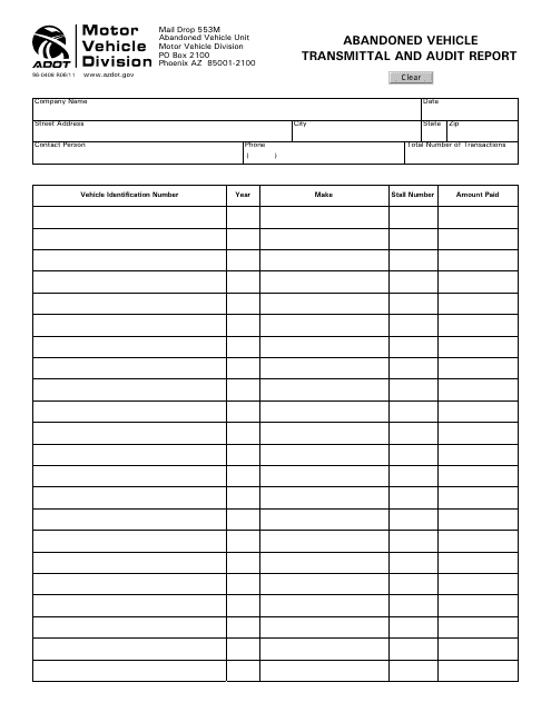 Form 96-0408  Printable Pdf