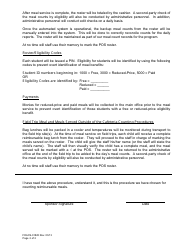 Form FDACS-01828 Nslp Meal Count Procedures for Automated System - Florida, Page 2