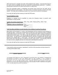 Form DACS-01895 Nslp Meal Count Procedures for Automated System Without Pin Number - Florida, Page 2