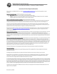 Form DFS-A1-26E Vendor Direct Deposit Authorization - Florida, Page 2