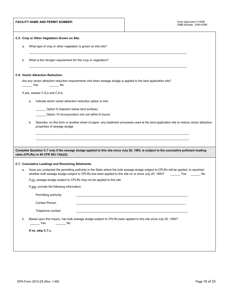 EPA Form 35102S Fill Out, Sign Online and Download Fillable PDF