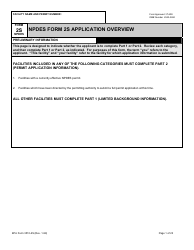 EPA Form 3510-2S Npdes Form 2s - Application Overview, Page 2