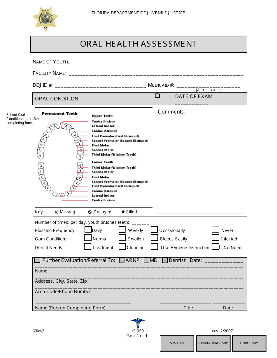 Oral Health Assessment Fill Out And Sign Printable Pdf Template Signnow Sexiezpix Web Porn 5302