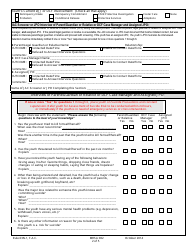 DJJ Form MHSA002 Suicide Risk Screening Instrument (Srsi) - Florida, Page 2