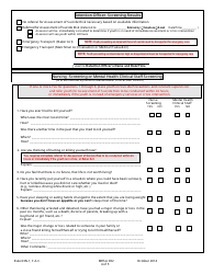 DJJ Form MHSA002 Suicide Risk Screening Instrument (Srsi) - Florida, Page 4