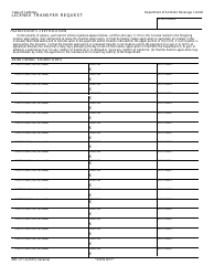 Form ABC-211-A License Transfer Request (&quot;sign off&quot;) - California, Page 2
