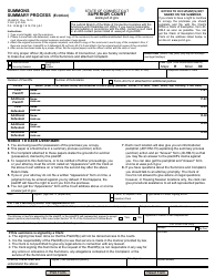Document preview: Form JD-HM-32 Summons - Summary Process (Eviction) - Connecticut