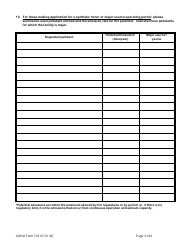 ADEM Form 103 Construction/Operating Permit Application Facility Identification Form - Alabama, Page 4