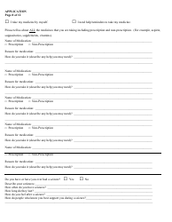 Form 09/ADMIN Application for Services - Delaware, Page 10