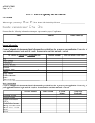 Form 09/ADMIN Application for Services - Delaware, Page 11