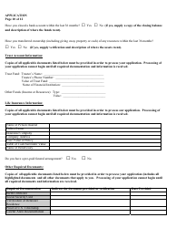 Form 09/ADMIN Application for Services - Delaware, Page 12