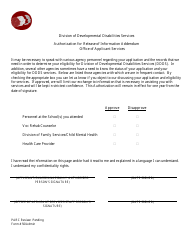 Form 09/ADMIN Application for Services - Delaware, Page 16