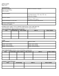 Form 09/ADMIN Application for Services - Delaware, Page 4