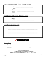 Form SI Sellers Required Information Sheet - Arizona, Page 2
