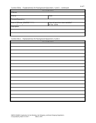 Form DBPR COSMO5 Application for Hair Braiding, Hair Wrapping and Body Wrapping Registration - Florida, Page 6