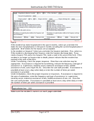 Form DHHS-703 Evaluation of Medical Need Criteria - Arkansas, Page 6