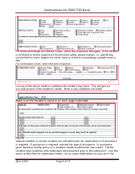 Form DHHS-703 Evaluation of Medical Need Criteria - Arkansas, Page 8
