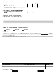 Form JD-CV-39 Application for Referral of Case to the Complex Litigation Docket (Cld) - Connecticut, Page 2