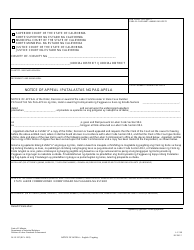 Document preview: DLSE Form 537 Notice of Appeal - California (English/Tagalog)