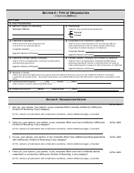 Form CalRecycle770 Certification Application for Recycling Centers and Processors - California, Page 2